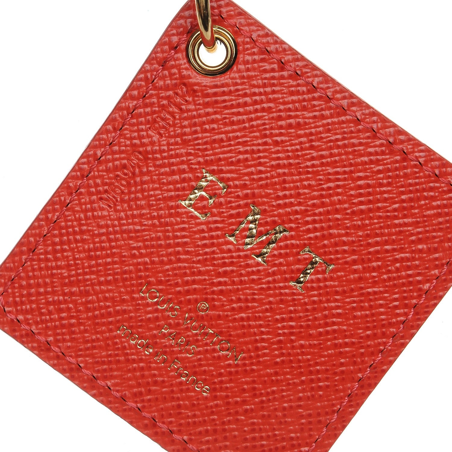 Louis Vuitton Monogram Illustre Groom Bag Charm Key Ring 3 of 4