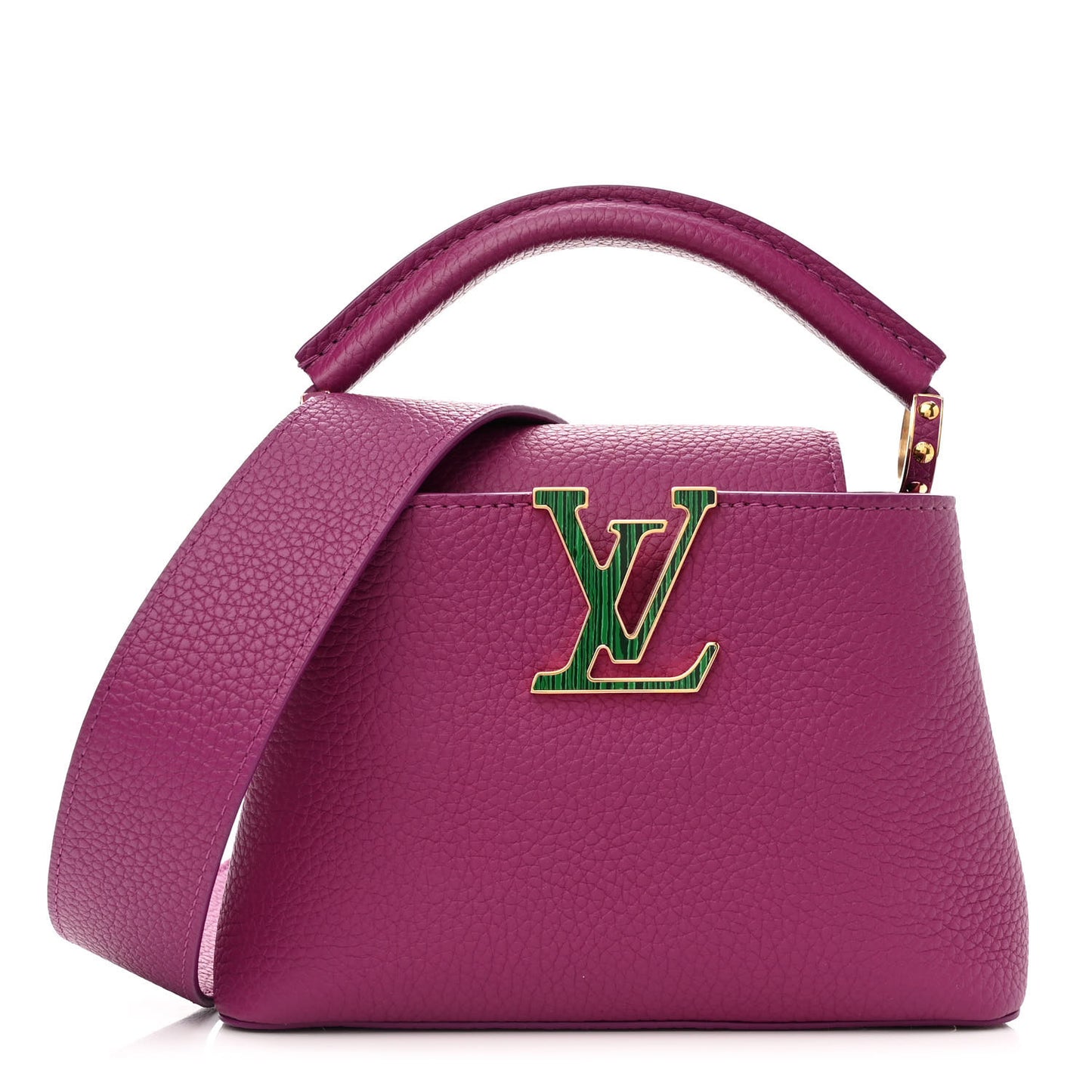 Taurillon Mini Capucines Purple