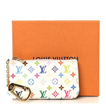 Louis Vuitton LV X TM Monogram Multicolor Key Pouch White 7 of 7