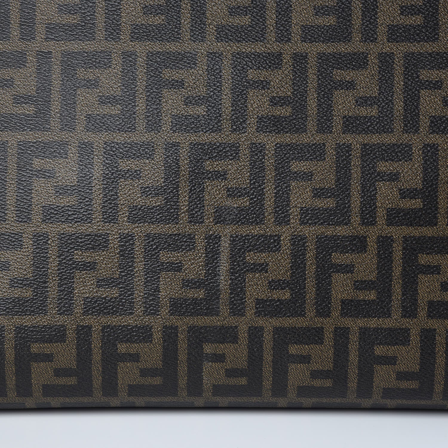 Fendi Zucca Spalmati Medium Roll Tote Tobacco Moro 11 of 11