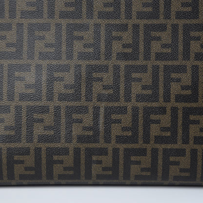 Fendi Zucca Spalmati Medium Roll Tote Tobacco Moro 11 of 11