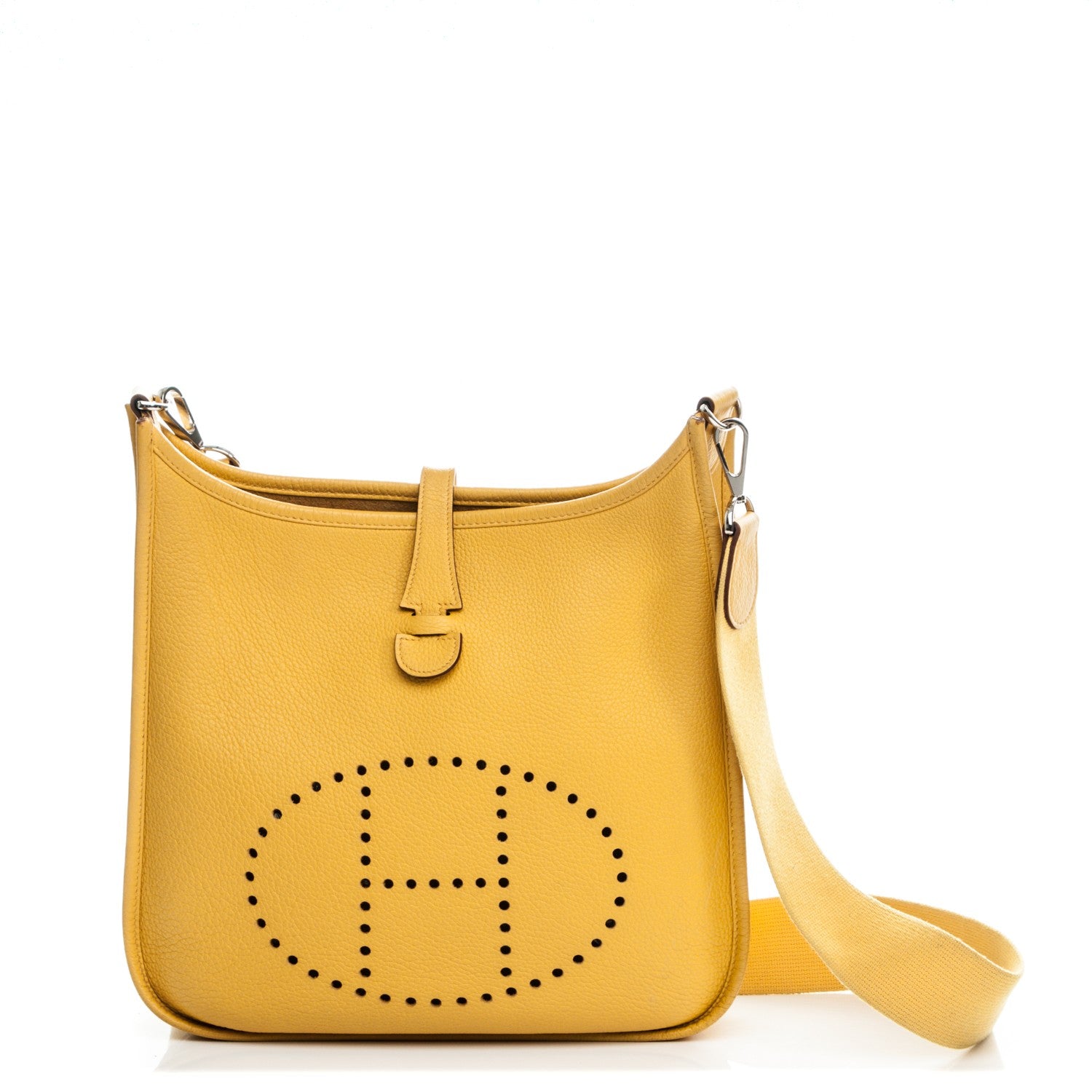 Hermes Taurillon Clemence Evelyne III PM Soleil 1 of 7