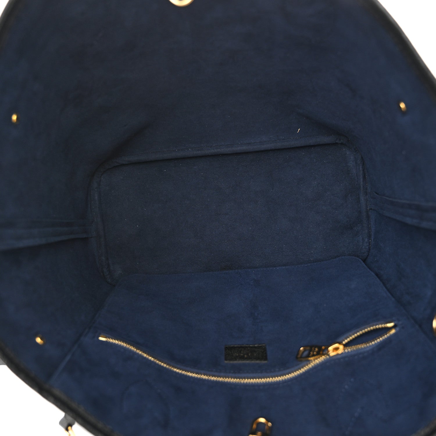 Louis Vuitton Empreinte Monogram Giant Neverfull MM Black 6 of 10