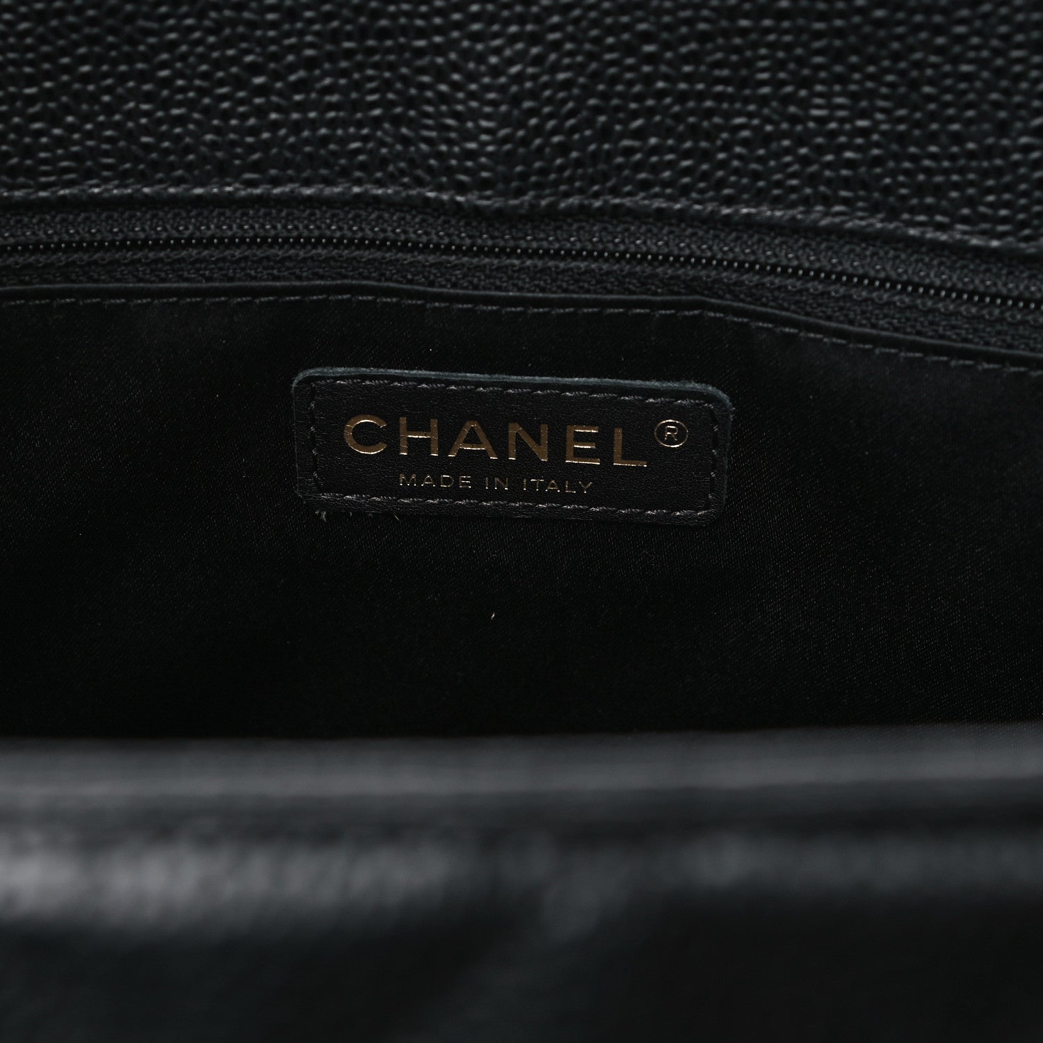 Chanel Caviar Quilted Grand Shopping Tote GST Black 11 of 13