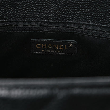 Chanel Caviar Quilted Grand Shopping Tote GST Black 11 of 13
