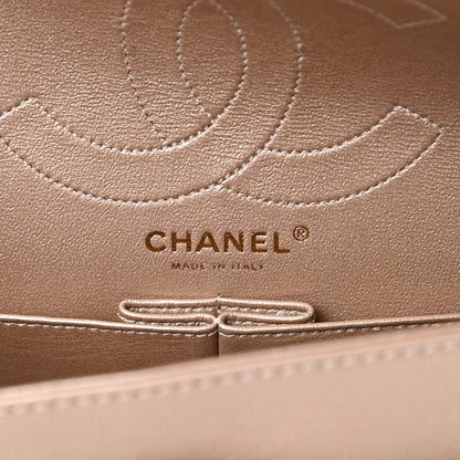 Chanel Metallic Calfskin Quilted 2.55 Reissue 226 Flap Dark Gold 6 of 17