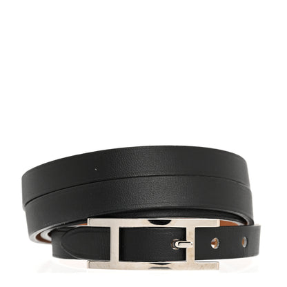 Hermes Swift Behapi Double Tour Bracelet S Black 1 of 5
