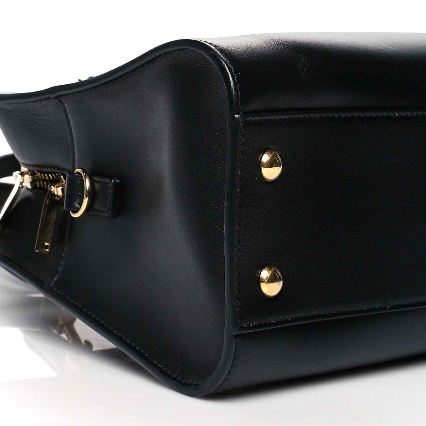 Calfskin Monogram Baby Cabas Black