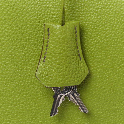 Hermes Togo Birkin 30 Vert Anis 28 of 29