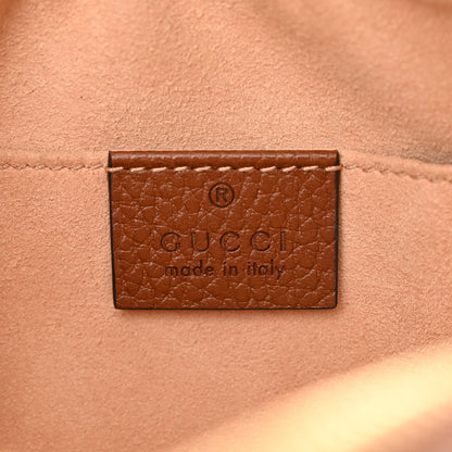 Gucci New Denim GG Monogram Dollar Calfskin Mini Ophidia Shoulder Bag Blue Tea Cuir Epilog 6 of 10