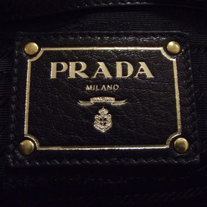 Prada Vitello Daino Satchel Black 9 of 12
