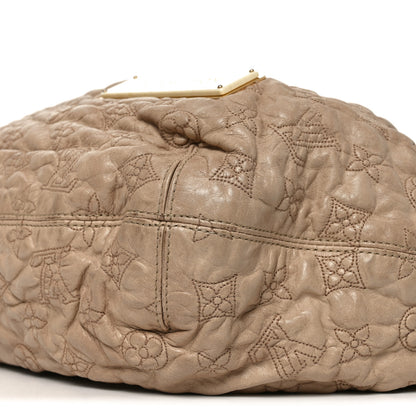 Louis Vuitton Lambskin Olympe Nimbus GM Ecru 8 of 11