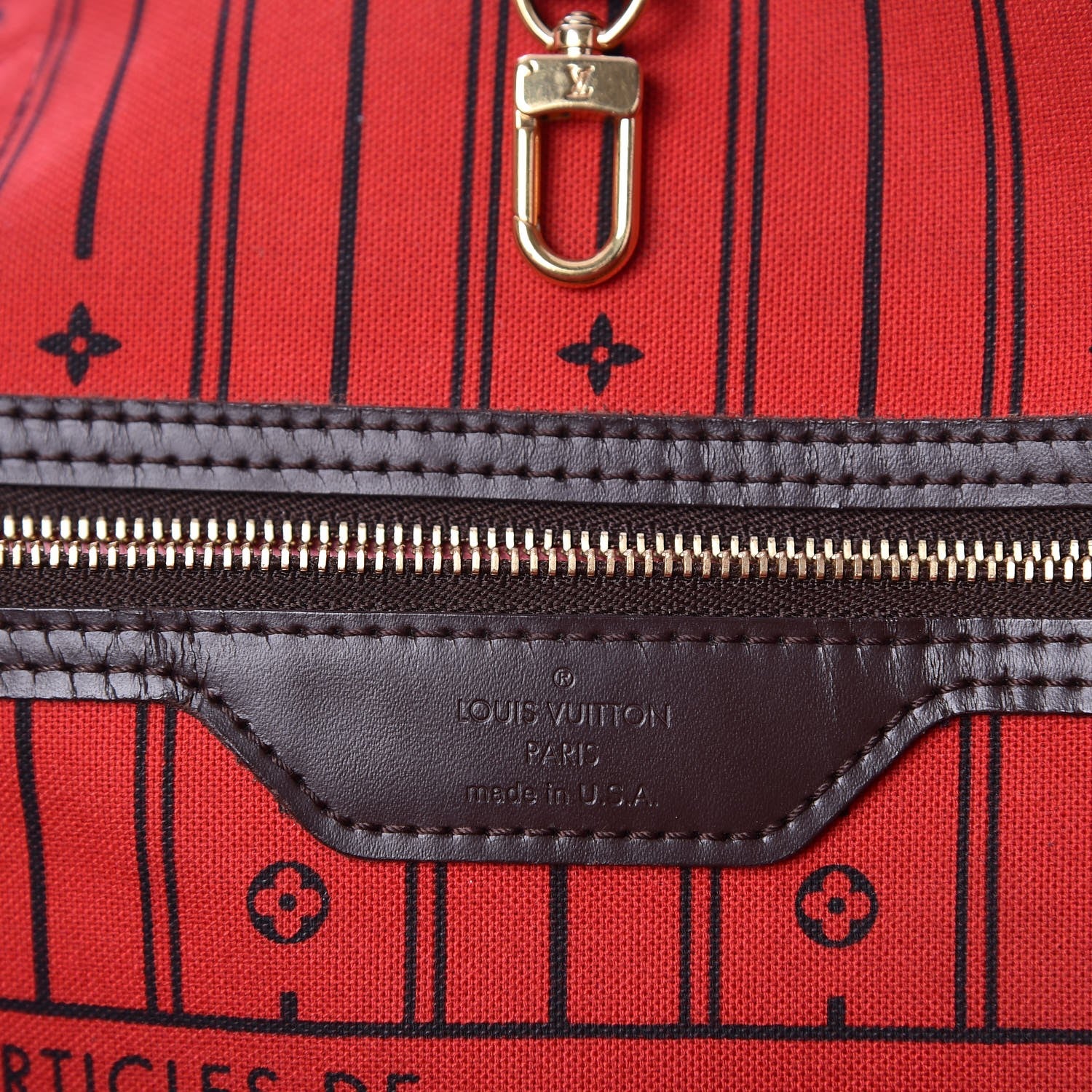 Louis Vuitton Damier Ebene Neverfull MM 6 of 14