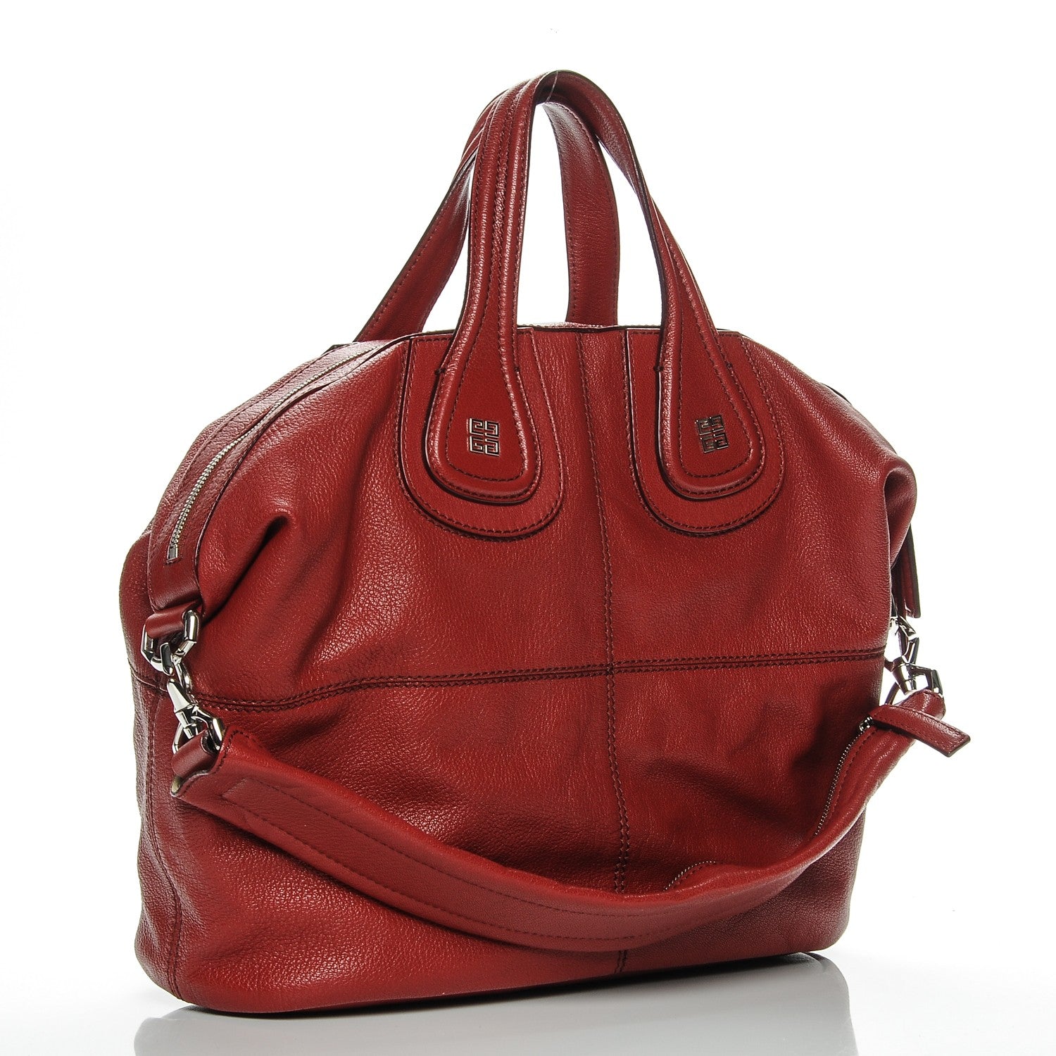 Givenchy Sugar Grained Goatskin Medium Nightingale Red 3 of 7
