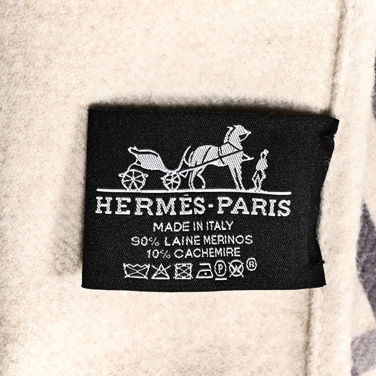 Merino Wool Cashmere Cheval Blanket Ardoise