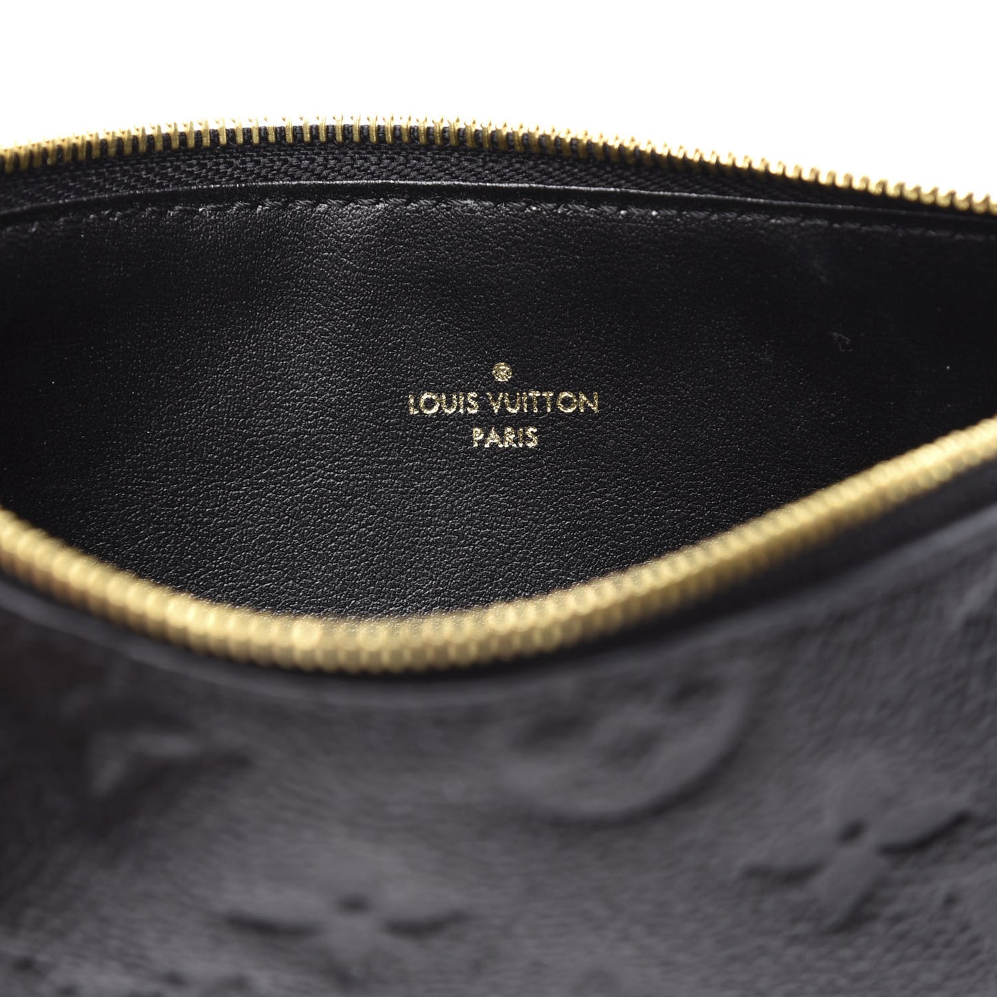 Empreinte Felicie Chain Wallet Zippered Insert Black