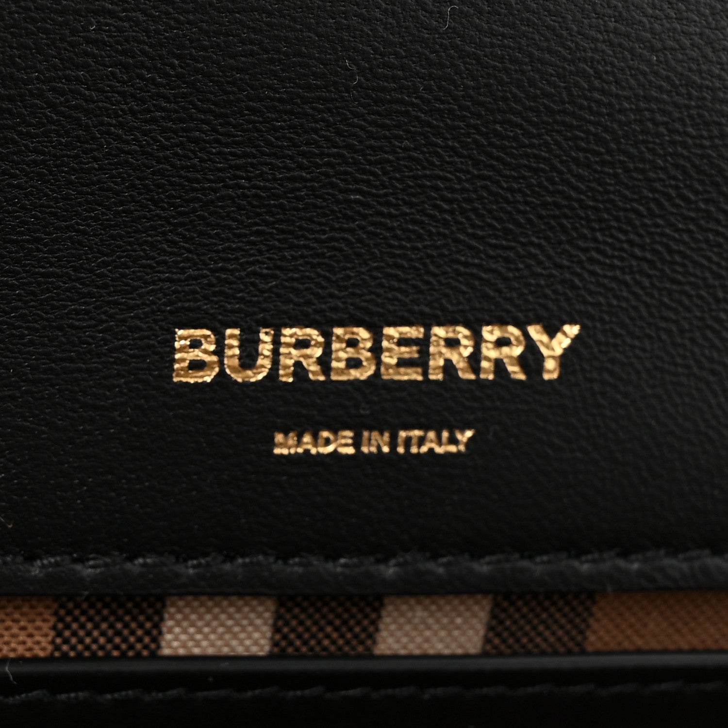 Burberry Check Cashmere Small Lola Bag Black 6 of 10