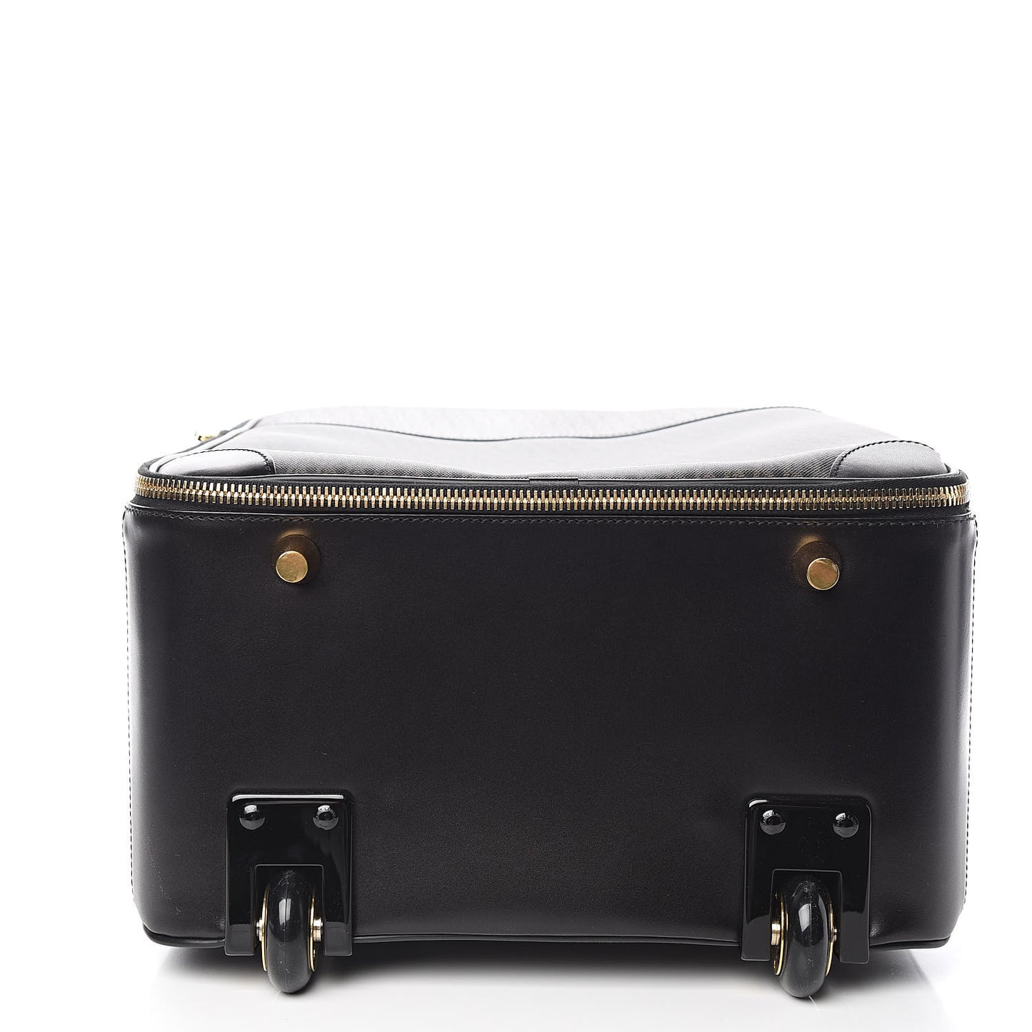 Toile Classic Monogram Travel Trolley Suitcase Black