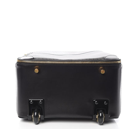 Saint Laurent Toile Classic Monogram Travel Trolley Suitcase Black 6 of 9
