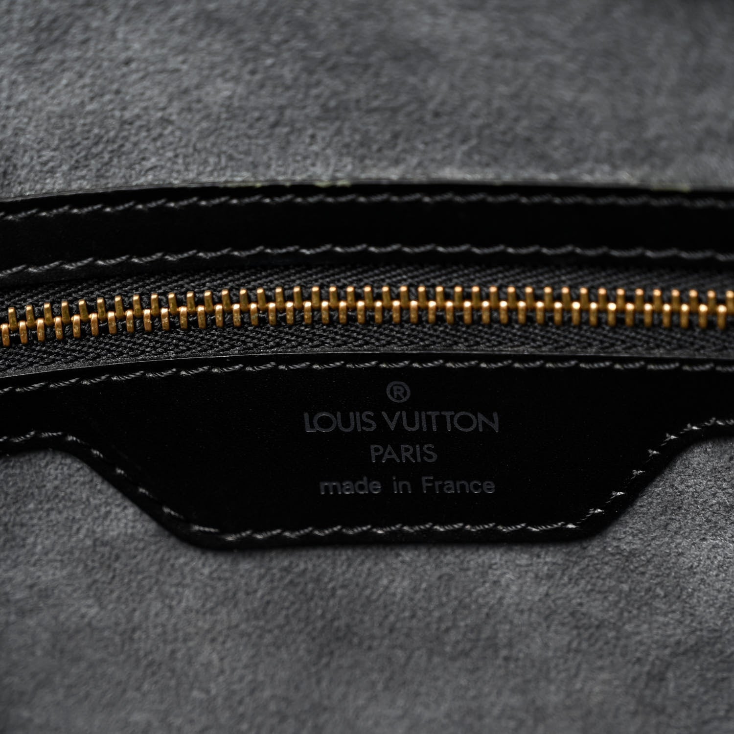 Louis Vuitton Epi Saint Jacques GM Black 6 of 9