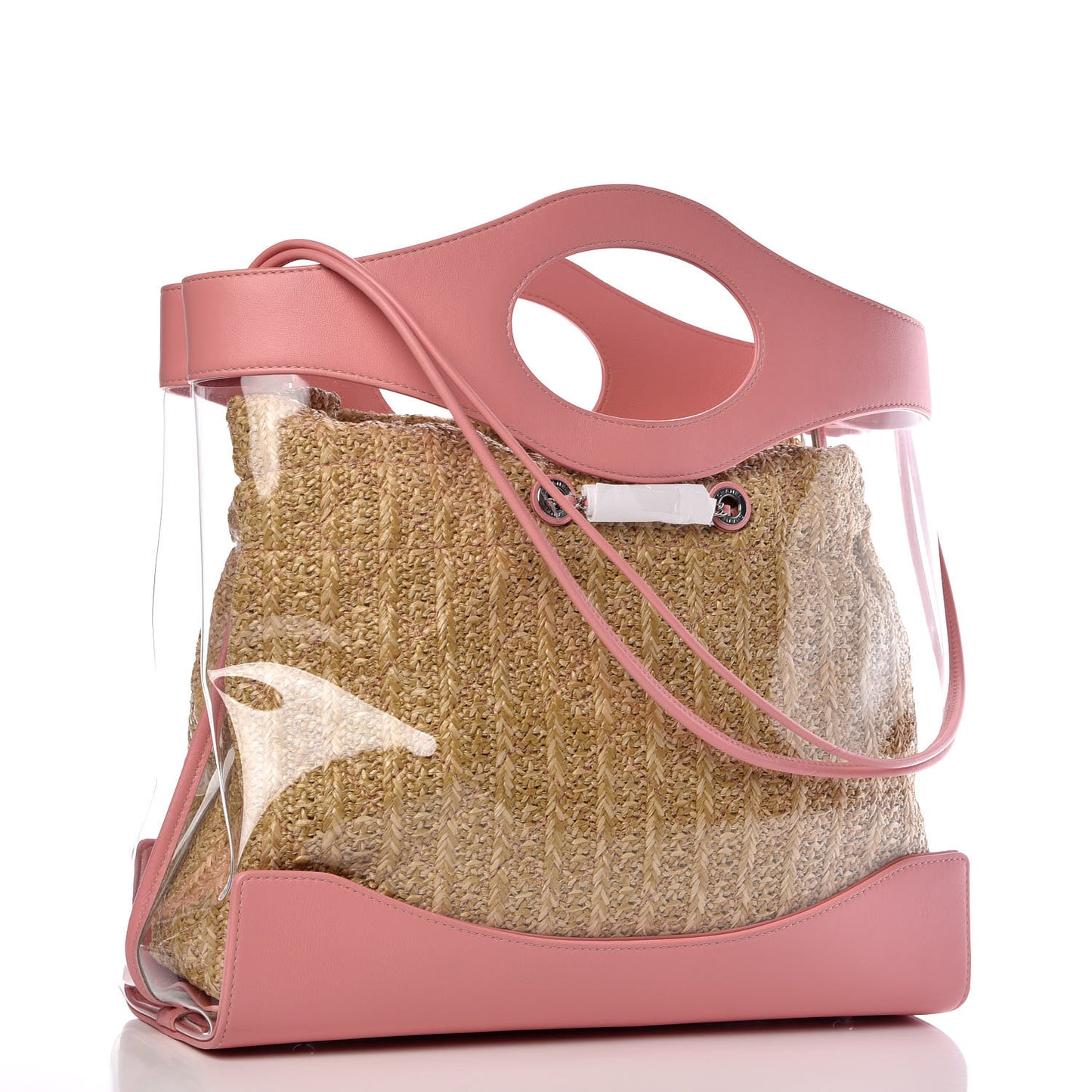 Calfskin PVC 31 Bag Pink