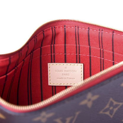 Louis Vuitton Monogram Neverfull MM GM Pochette Cherry 6 of 7