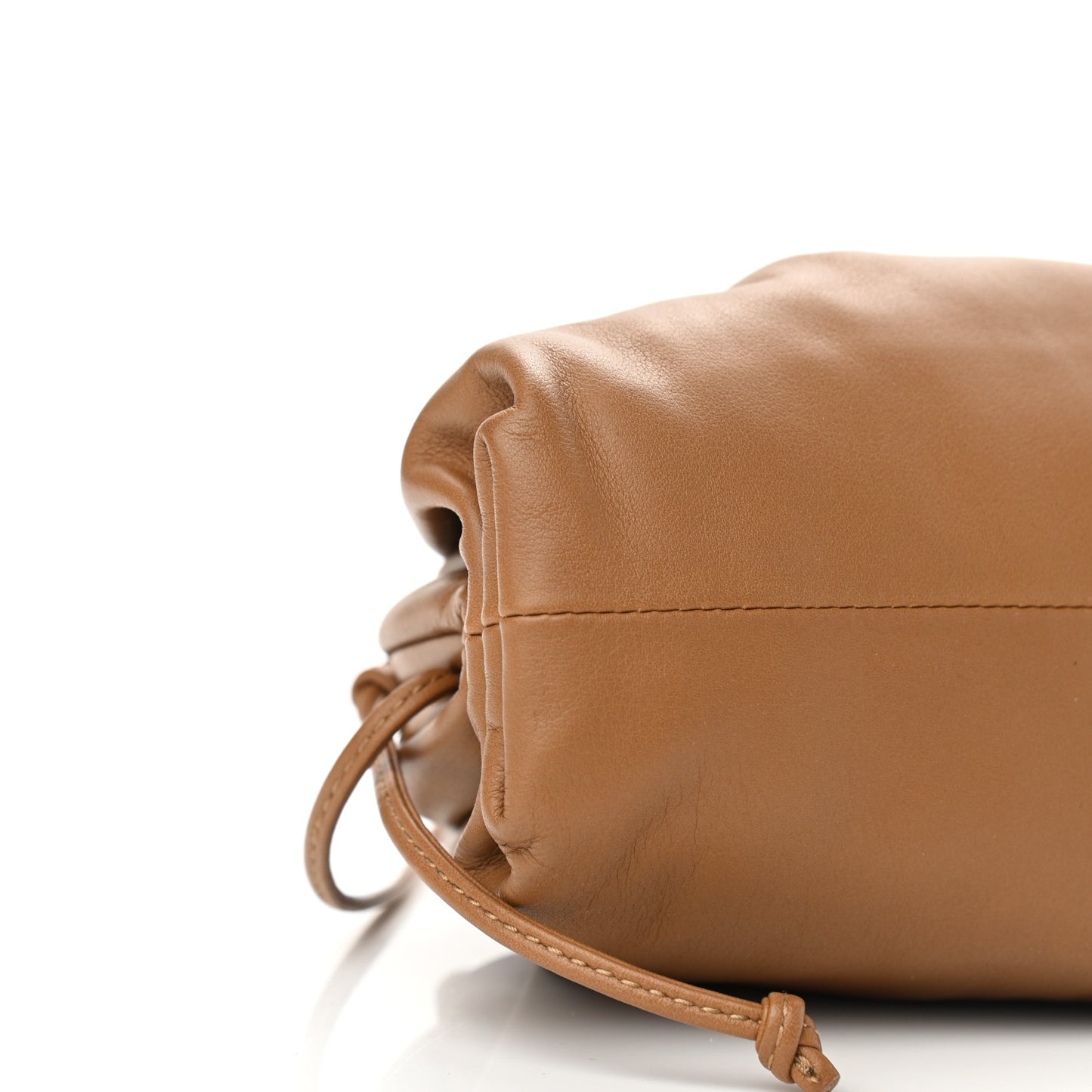 Butter Calfskin The Mini Pouch Cammello