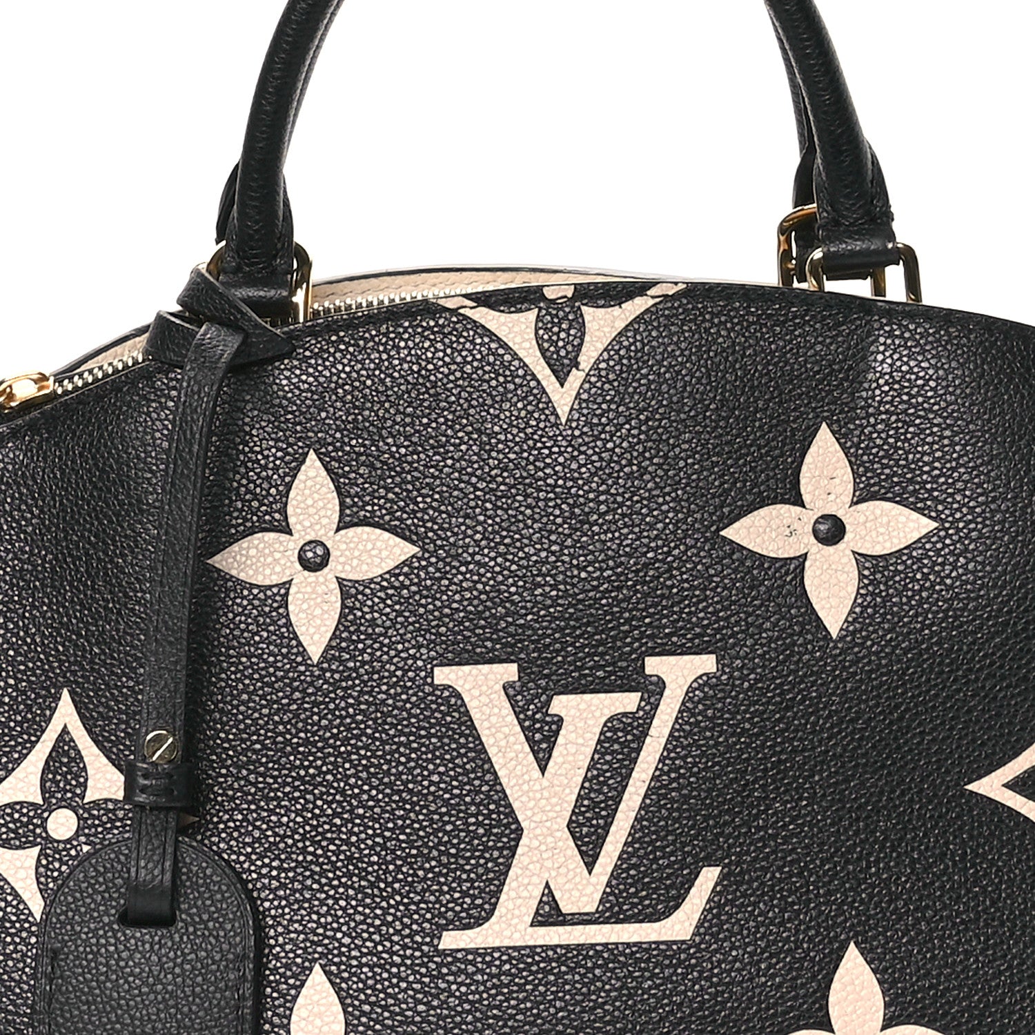 Louis Vuitton Empreinte Monogram Giant Petit Palais Black Beige 7 of 9