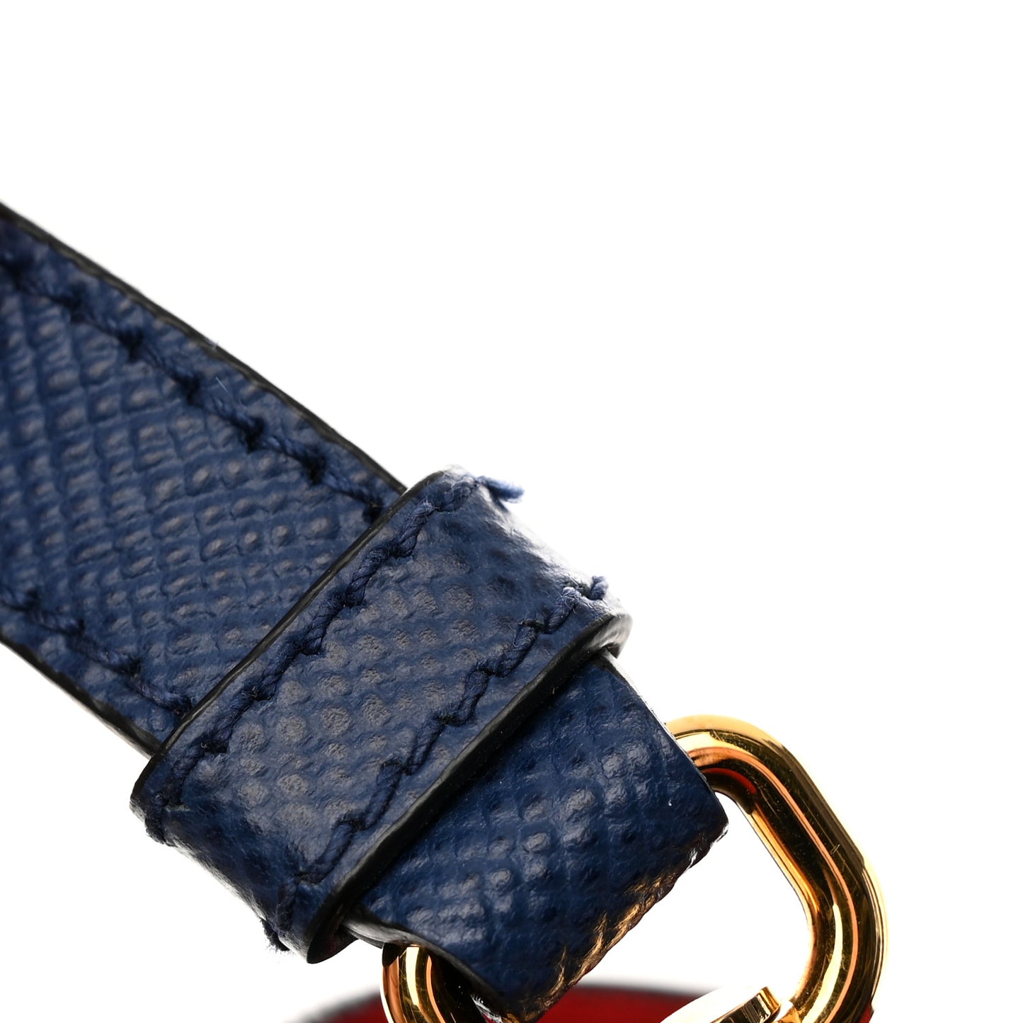 Saffiano Cuir Large Double Bag Bleuette