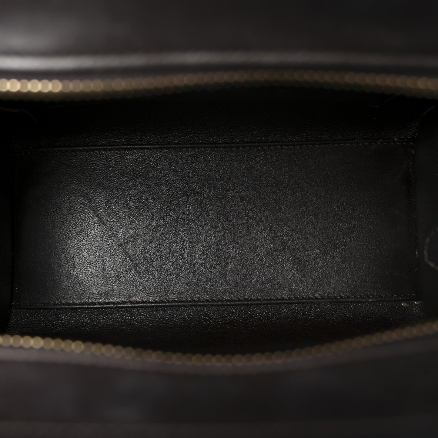 Calfskin Bullhide Nano Tri-Color Luggage Bright Red