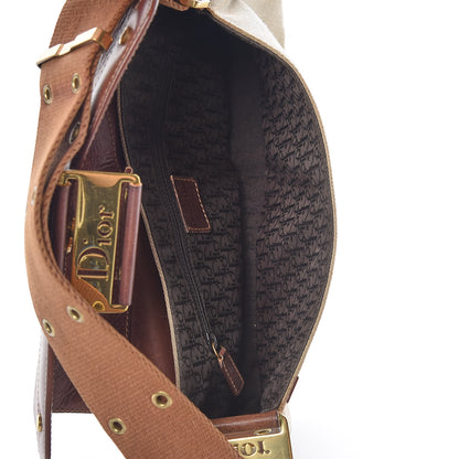 Christian Dior Canvas Calfskin Street Chic Columbus Ave Brown 5 of 12