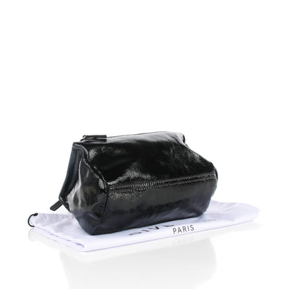 Givenchy Crinkled Patent Goatskin Mini Pandora Black 4 of 7
