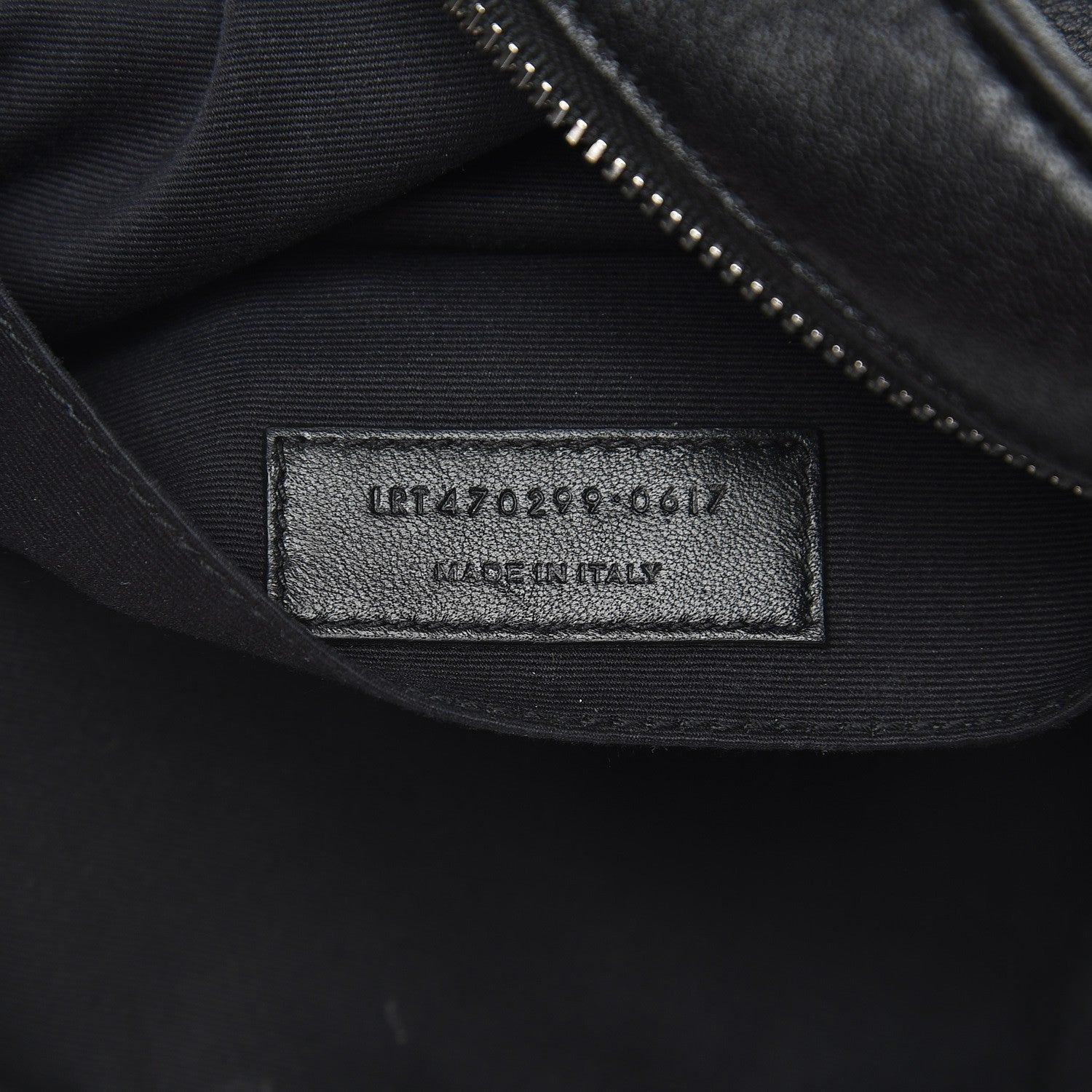 Saint Laurent Lambskin Monogram Small Lou Camera Bag Black 7 of 17