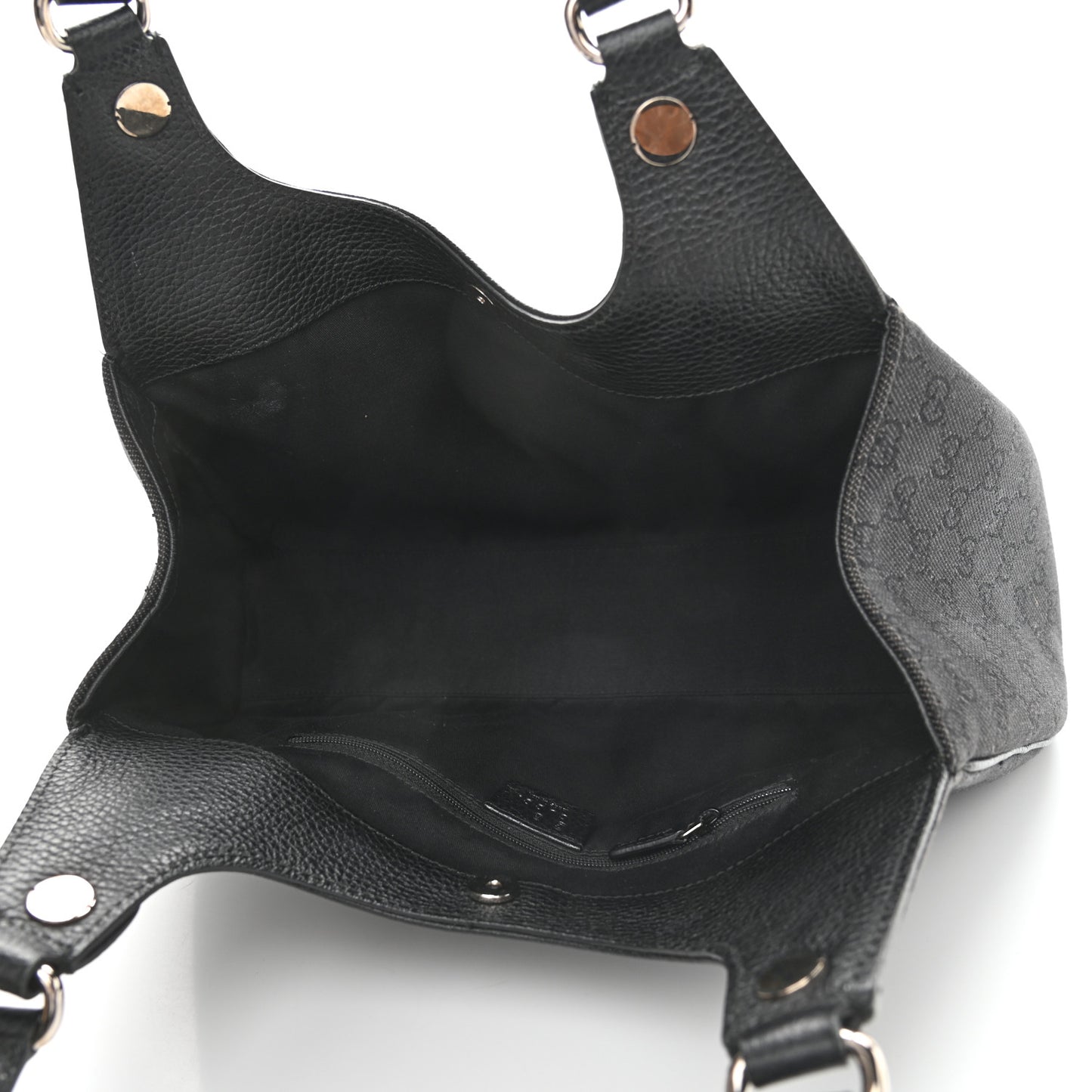 Monogram Medium Charmy Shoulder Bag Black