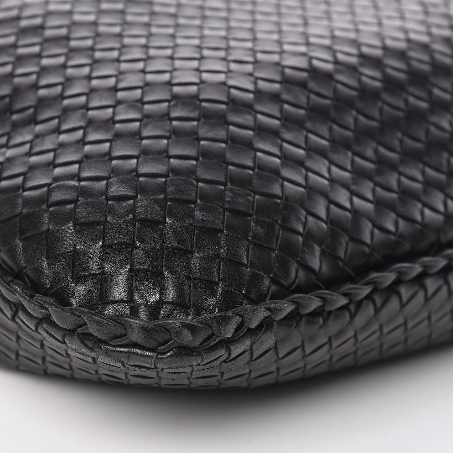 Nappa Intrecciato Maxi Veneta Hobo Black