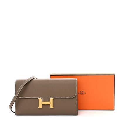 Hermes Epsom Constance Long To Go Wallet Etoupe 16 of 16