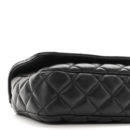 Versace Nappa Quilted Small Medusa Chain Crossbody Black 8 of 9