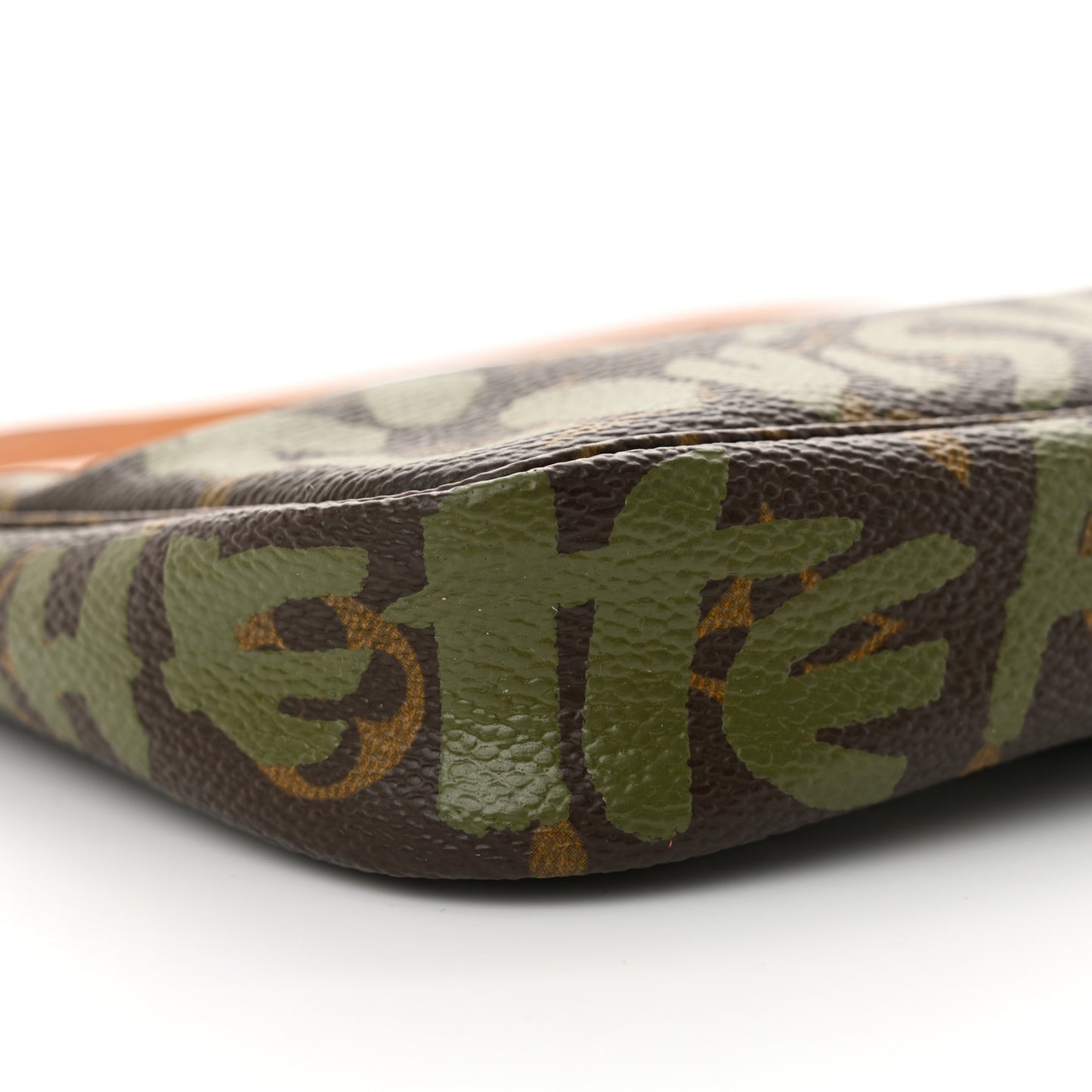 Monogram Graffiti Pochette Accessories Kaki