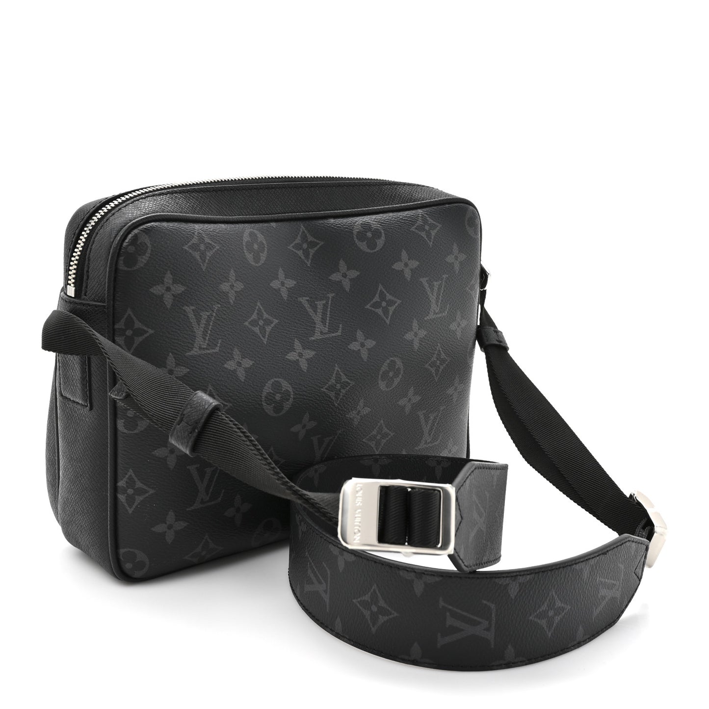 Taiga Monogram Eclipse Outdoor Messenger Black