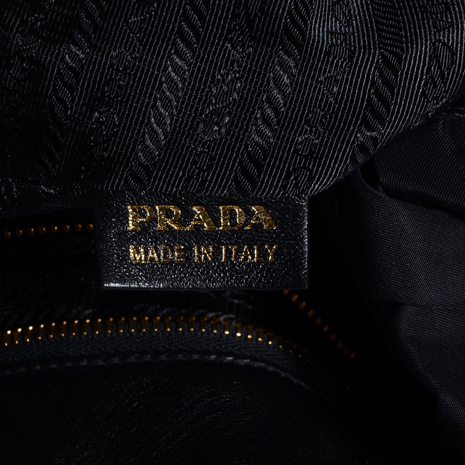 Prada Nylon Python Print Large Bow Bag Naturale 9 of 9