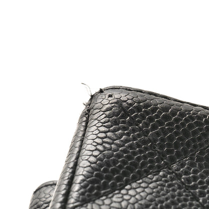 Chanel Caviar Quilted Petit Shopping Tote PST Black 12 of 13
