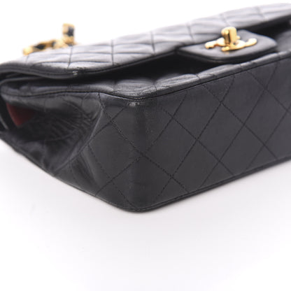 Chanel Lambskin Quilted Small Double Flap Black 7 of 8