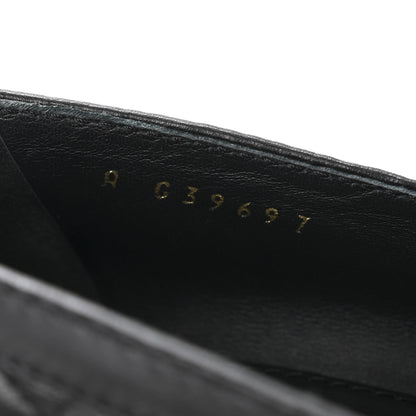 Chanel Lambskin Quilted CC Heart Loafers 39 Black 9 of 12