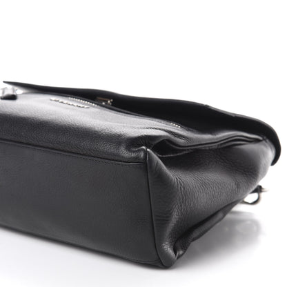 Givenchy Pebbled Calfskin Small Pandora Pure Flap Bag Black 7 of 16