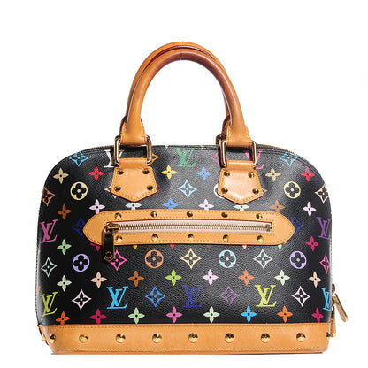 Louis Vuitton Monogram Multicolor Alma Black 1 of 7