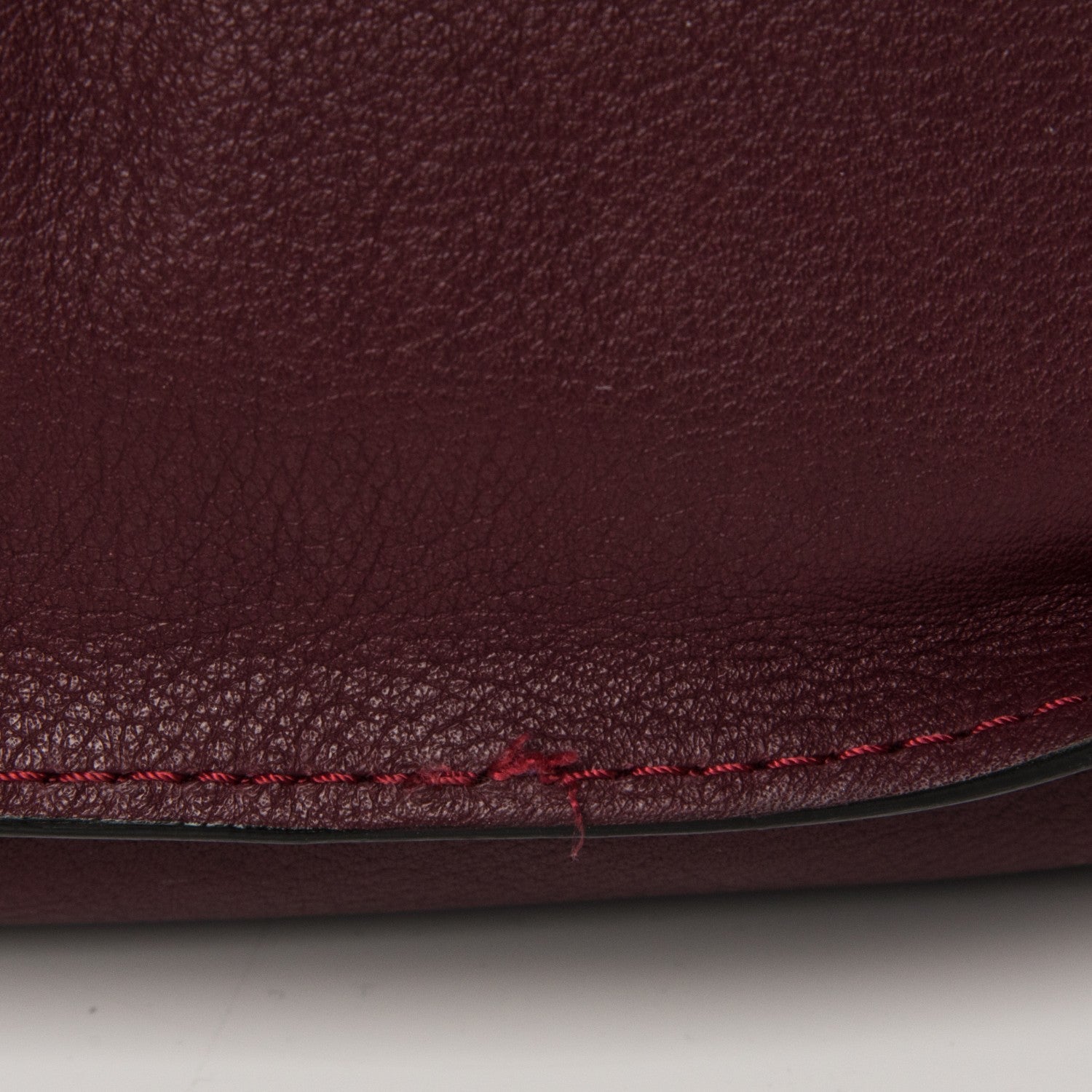 Chloe Calfskin Medium Marcie Satchel Wine Purple 9 of 9
