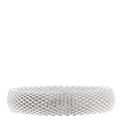 Tiffany Sterling Silver Somerset Mesh Bracelet 1 of 4
