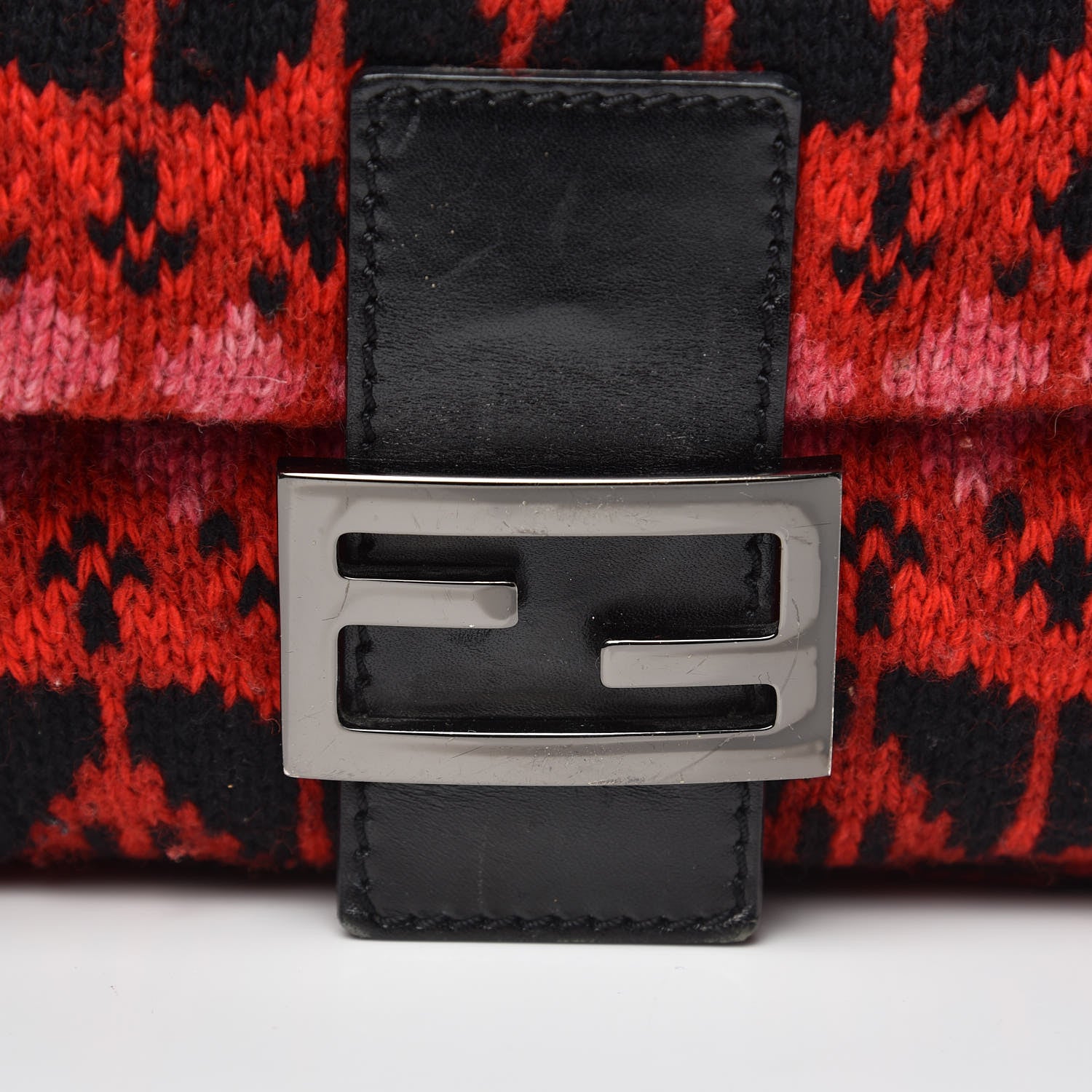 Fendi Woven Knit Mama Baguette Multicolor 9 of 15