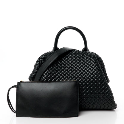 Bottega Veneta Nappa Intrecciato Medium Padded The Handle Tote Black 3 of 14