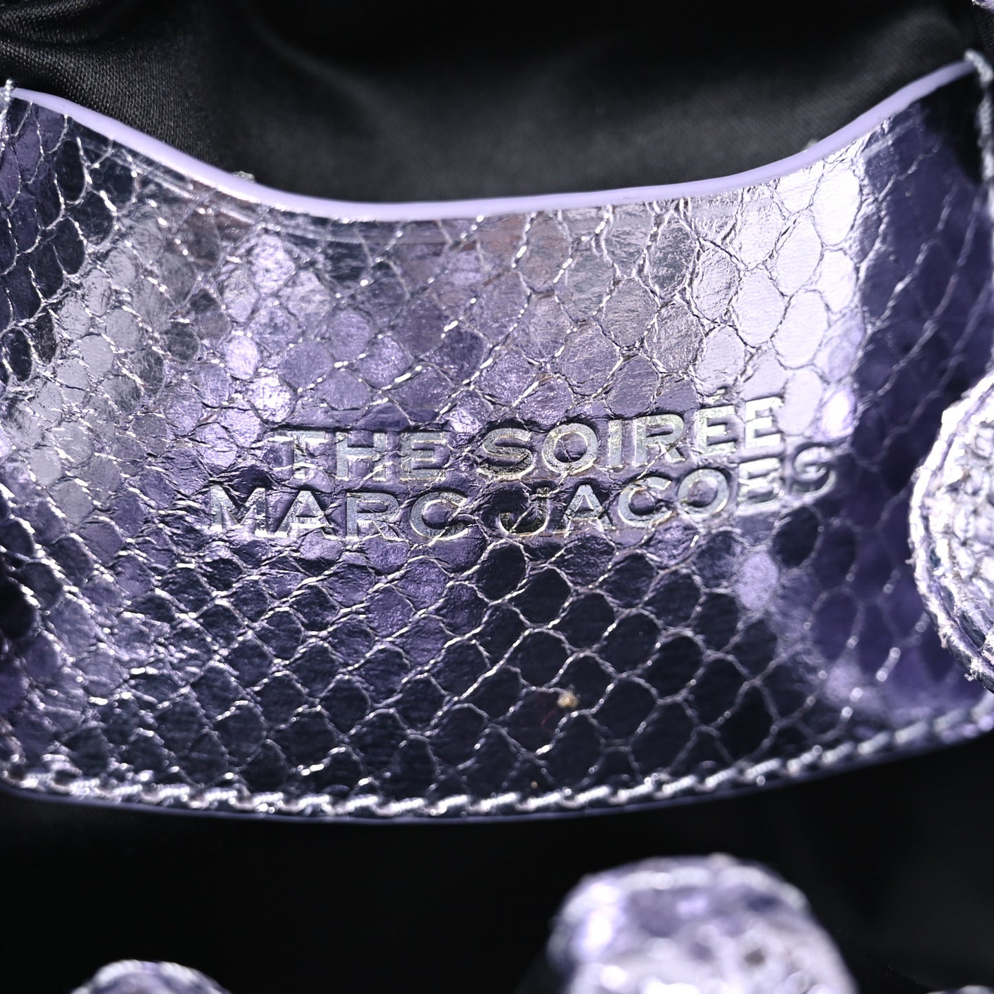 Metallic Soiree Crossbody Lavender